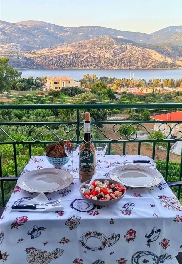Apaggio Di Argostoli Apartments - Private Parking & Sea View Luaran gambar
