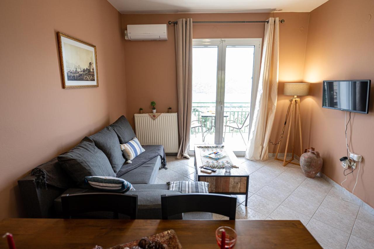 Apaggio Di Argostoli Apartments - Private Parking & Sea View Luaran gambar